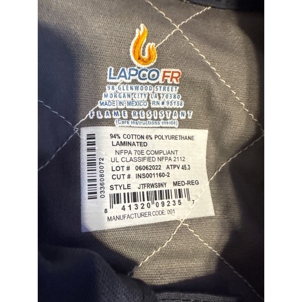 Lapco Fr Jacket With Windshield Technology | Navy… - image 2